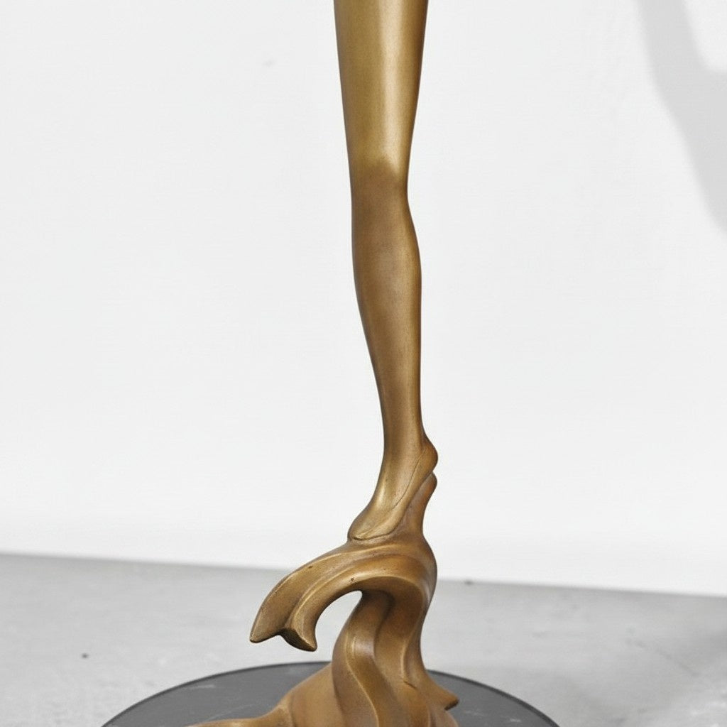 Sculpture bronze danseuse au ballon style Art Déco, vue 9