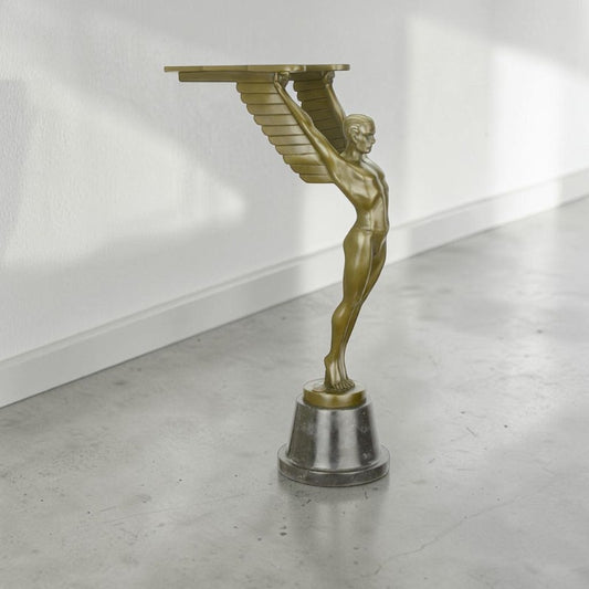 Sculpture Bronze Art Déco Icare aux Ailes Déployées